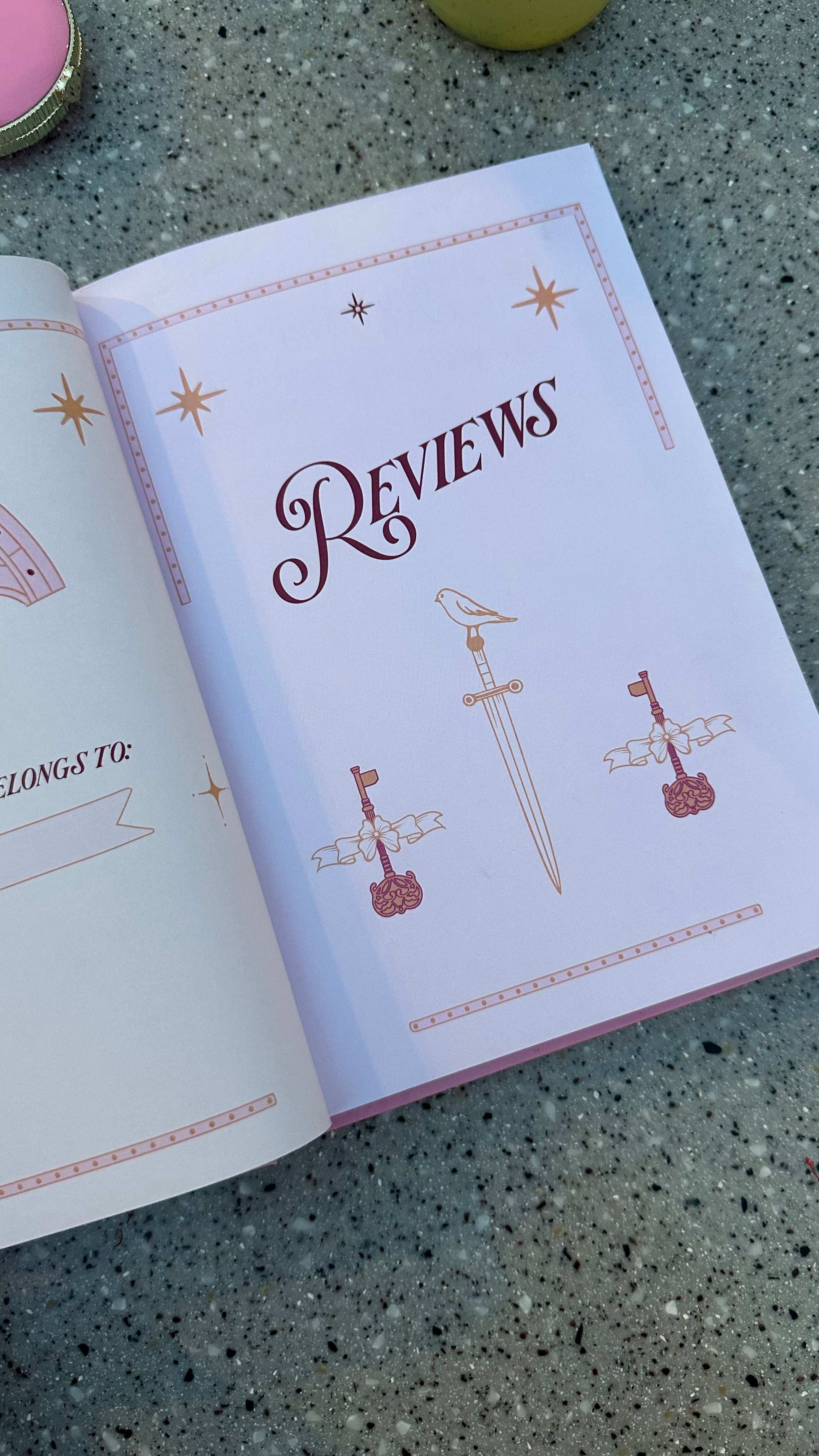once upon a book - reading journal