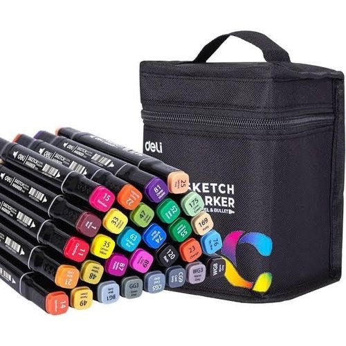 Deli coloring set 30 pens
